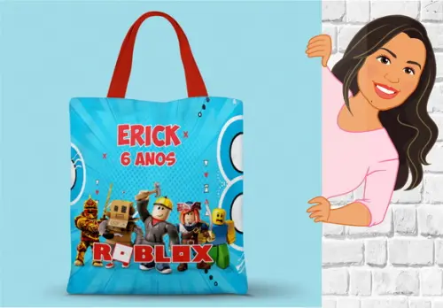 Sacola Personalizadas Roblox
