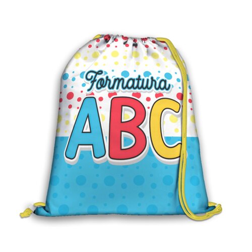 Mochilinha Personalizada Formatura Abc