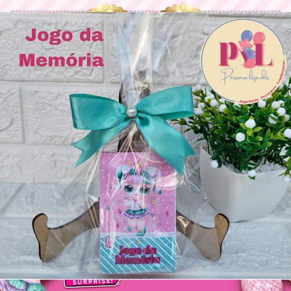 Jogo da Memória - Lembrancinha de Aniversário Lol Surprise