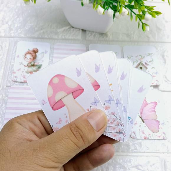 Kit 10 Lembrancinhas Jogo da Memória Jardim Encantado