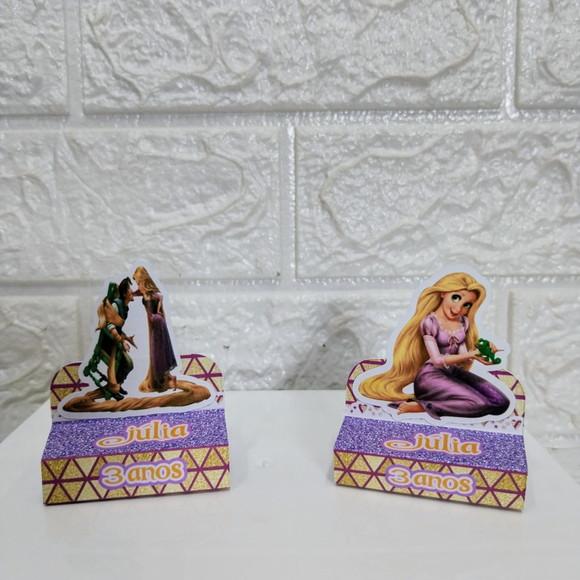 Kit 110 Peças Lembrancinha Personalizadas Enrolados Rapunzel