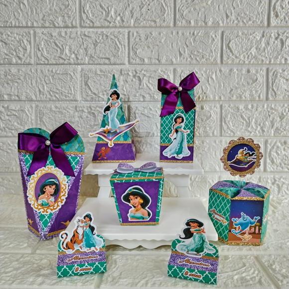Kit 110 Peças Lembrancinhas Personalizadas Jasmine