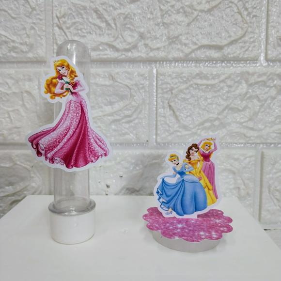 Kit 110 Peças Lembrancinhas Personalizadas Princesas Disney