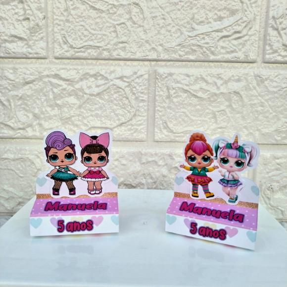 Kit 145 Peças Lembrancinha Personalizada Lol Surprise