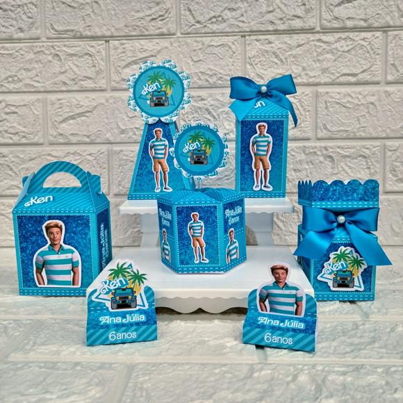Kit 145 Peças Lembrancinhas Personalizadas Ken