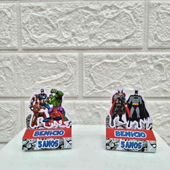 Kit 145 Peças Lembrancinhas Personalizadas Super Herois