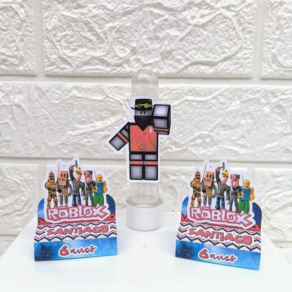 Kit 145 Peças Lembrancinhas Personalizas Roblox Menino