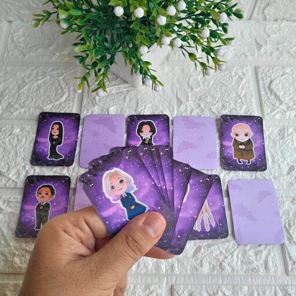 Kit 15 Lembrancinhas Jogo da Memória Personalizado Wandinha
