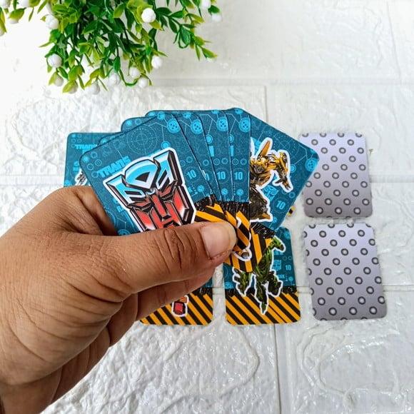 Kit 15 Lembrancinhas Jogo da Memória Transformers Personaliz