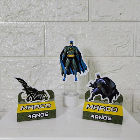 Kit 20 Caixas Lembrancinhas Personalizadas Batman