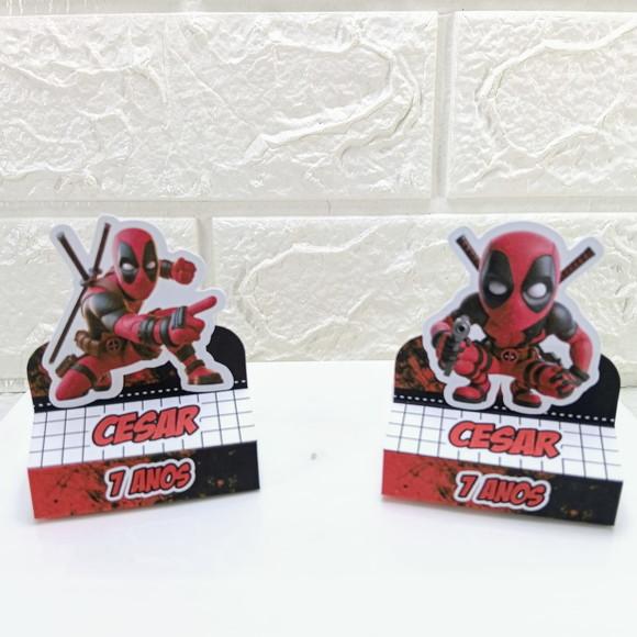 Kit 20 Caixas Lembrancinhas Personalizadas Deadpool