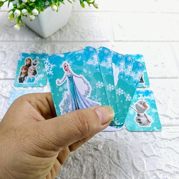 Kit 20 Lembrancinhas Jogo da Memória Frozen