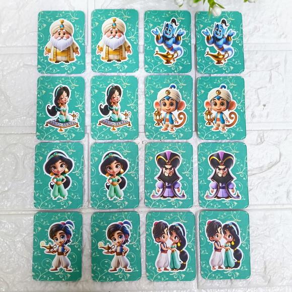Kit 20 Lembrancinhas Jogo da Memória Jasmine Cute