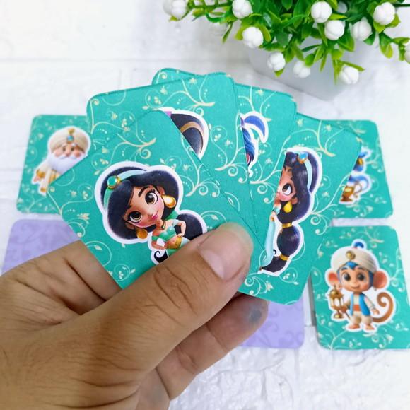 Kit 20 Lembrancinhas Jogo da Memória Jasmine Cute