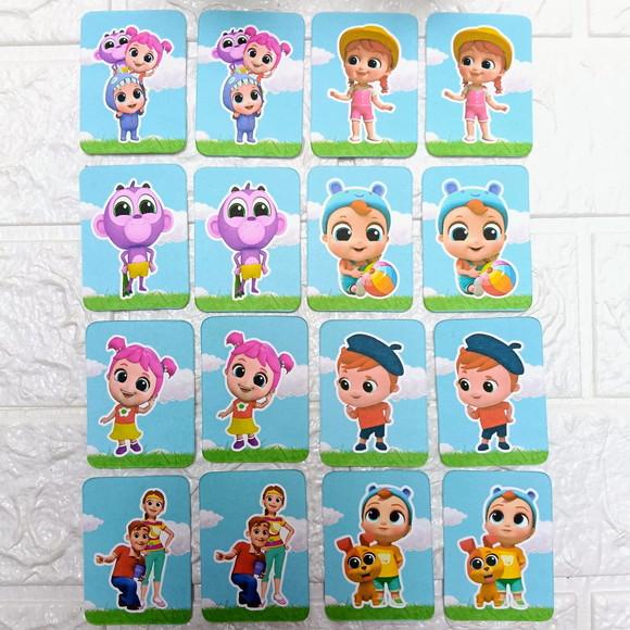 Kit 20 Lembrancinhas Jogo da Memória Littler Angel