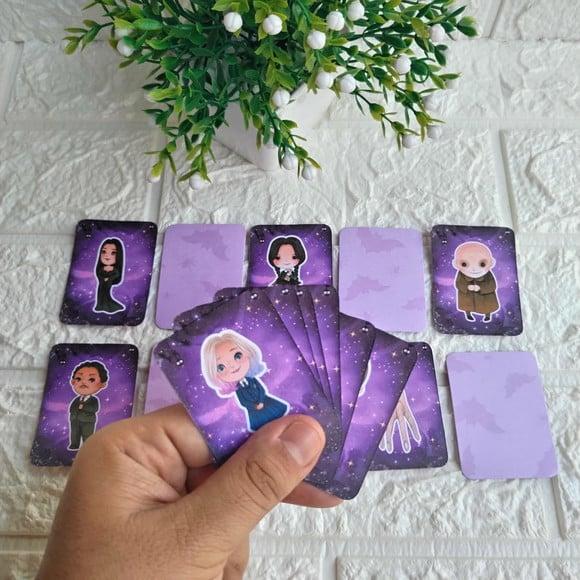 Kit 20 Lembrancinhas Jogo da Memória Wandinha