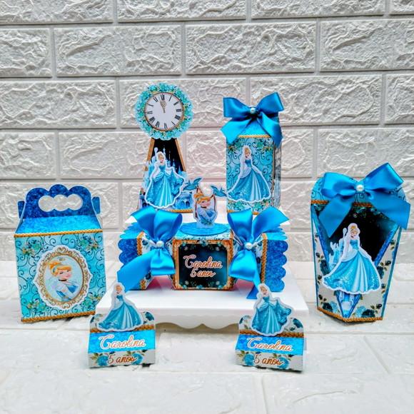 Kit 25 Caixas Cinderela