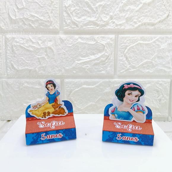 Kit 30 Caixas Lembrancinhas Personalizadas a Branca de Neve