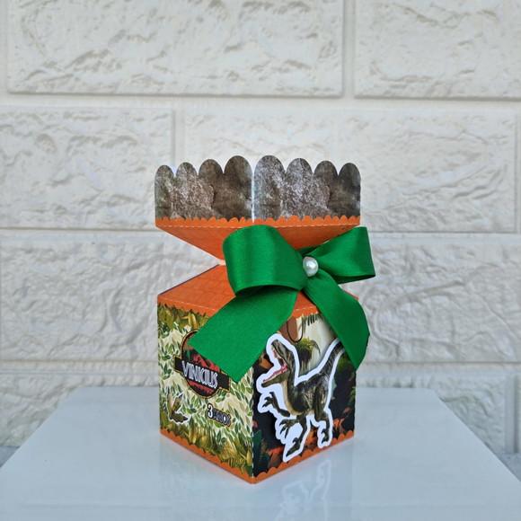 Kit 30 Caixas Lembrancinhas Personalizadas Jurassic Park