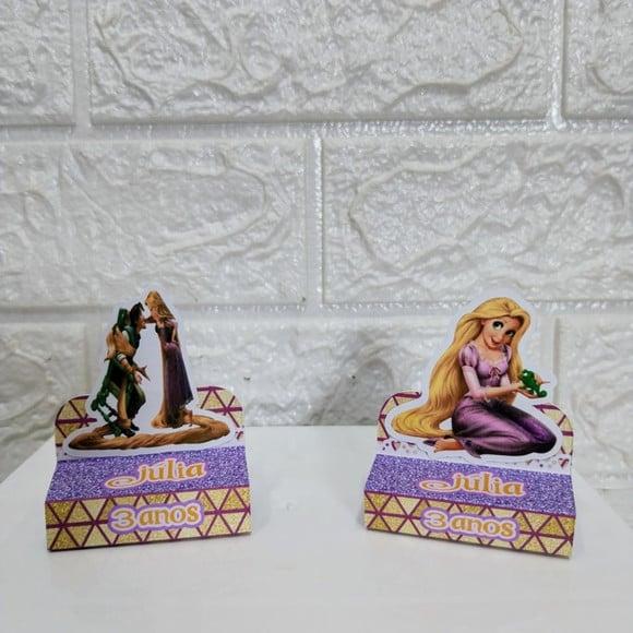 Kit 30 Peças Lembrancinhas Personalizadas Enrolados Rapunzel