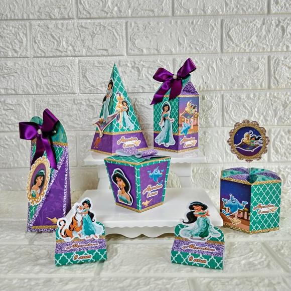Kit 30 Peças Lembrancinhas Personalizadas Jasmine