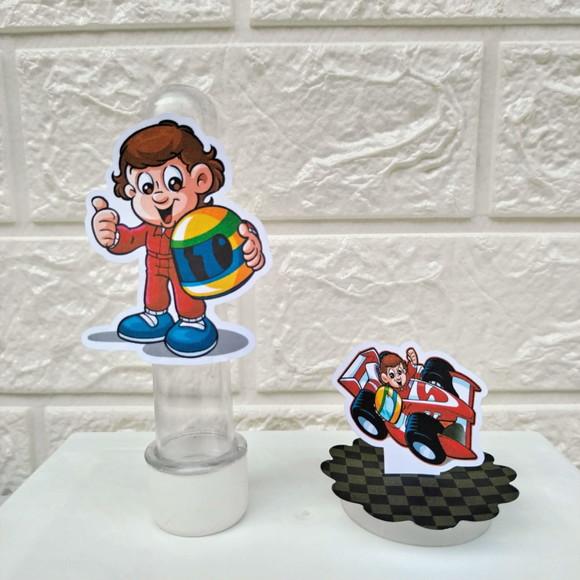 Kit 30 Peças Lembrancinhas Personalizadas Senninha