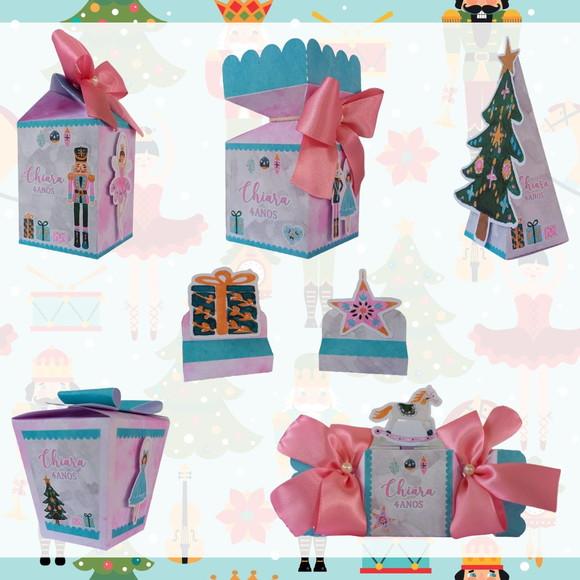 Kit 30 Peças Lembrancinhas Quebra Nozes Bailarina