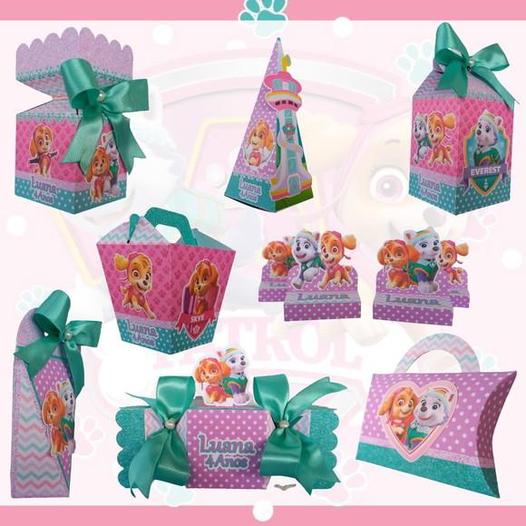Kit 45 Peças Lembrancinhas Patrulha Canina Menina