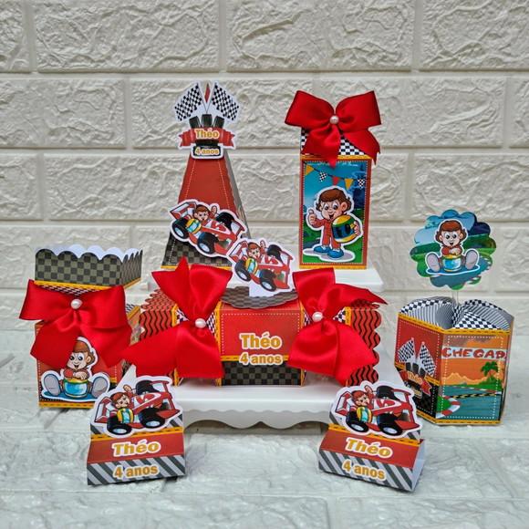 Kit 45 Peças Lembrancinhas Personalizadas Senninha