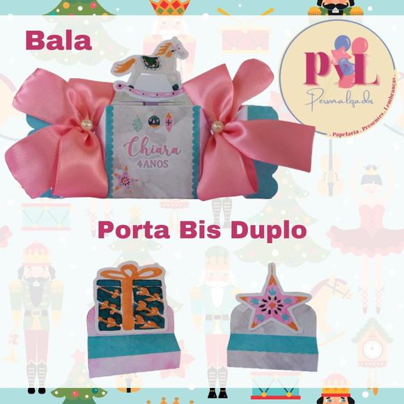Kit 45 Peças Lembrancinhas Quebra Nozes Bailarina