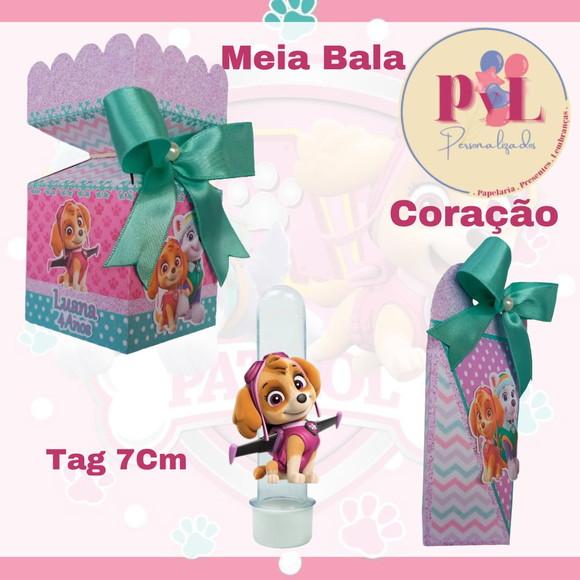 Kit 46 Peças Lembrancinhas Patrulha Canina Menina