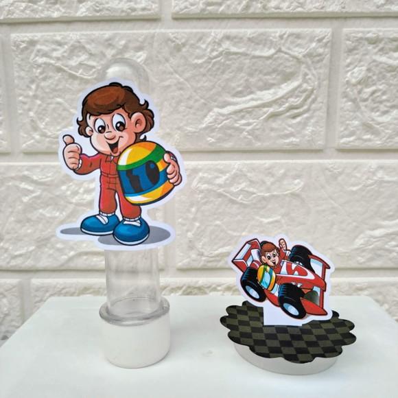 Kit 46 Peças Lembrancinhas Personalizadas Senninha