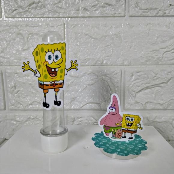 Kit 50 Caixas Lembrancinhas Personalizadas Bob Esponja