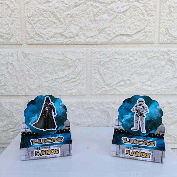 Kit 50 Caixas Lembrancinhas Personalizadas Star Wars