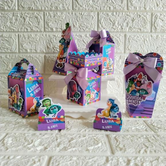 Kit 60 Peças Lembrancinhas Personalizadas Divertidamente