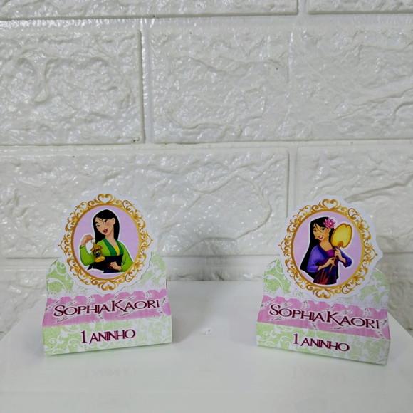 Kit 75 Peças Lembrancinhas Personalizadas Mulan