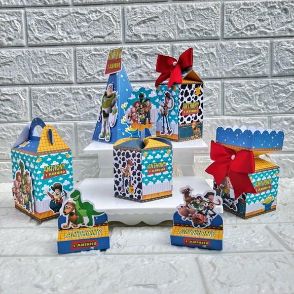 Kit 75 Peças Lembrancinhas Personalizadas Toy Story