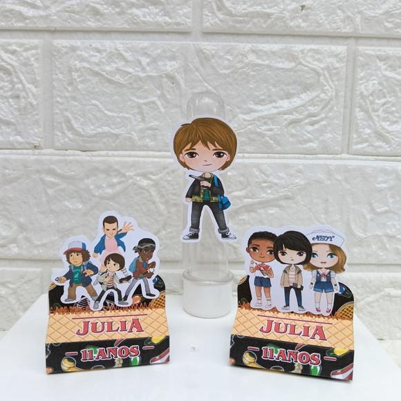 Kit: 110 Peças Lembrancinhas Personalizadas Stranger Things