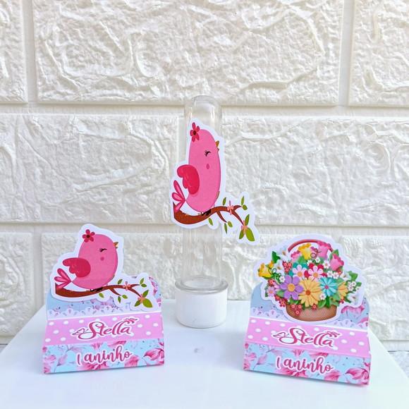 Kit: 145 Peças Lembrancinhas Personalizadas Jardim Encantado