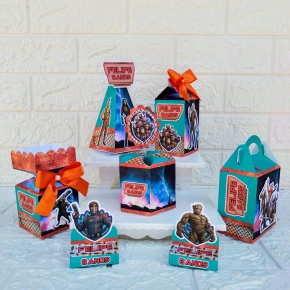 Kit: 30 Lembrancinhas Personalizadas Guardiões da Galáxia