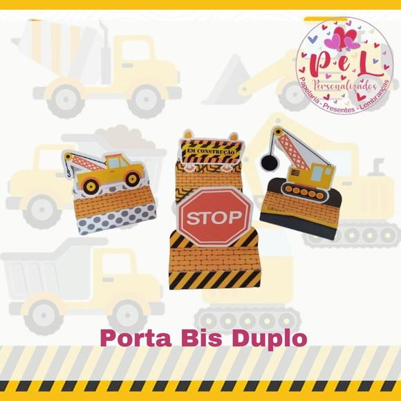Kit: 30 Peças Lembrancinhas Personalizadas Construção