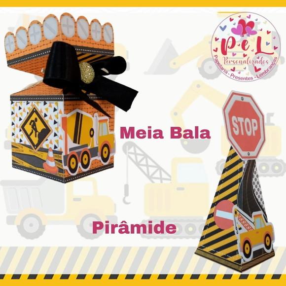 Kit: 60 Peças Lembrancinhas Personalizadas Kit de Construção