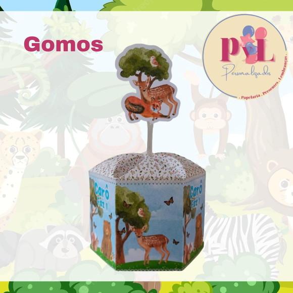 Kit: 75 Peças Lembrancinhas Personalizadas Selva Safari
