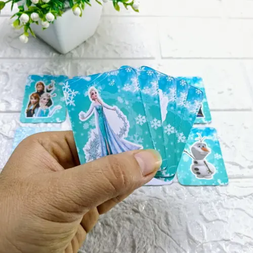 Kit 10 Lembrancinhas Jogo da Memória Frozen