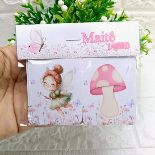 Kit 10 Lembrancinhas Jogo da Memória Jardim Encantado