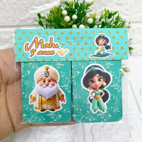 Kit 10 Lembrancinhas Jogo da Memória Jasmine Cute