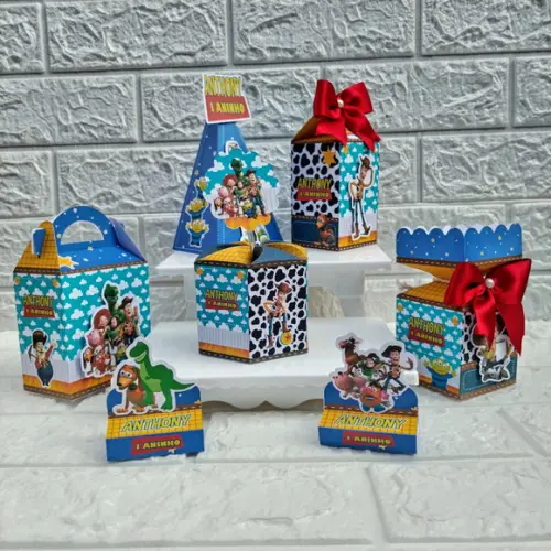 Kit 110 Peças Lembrancinhas Personalizadas Toy Story
