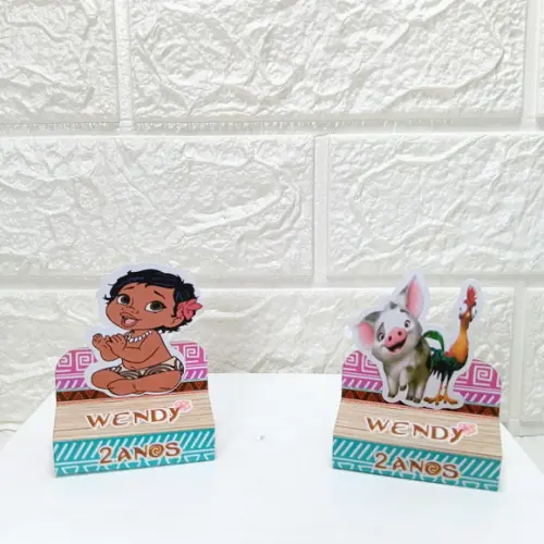 Kit 145 Peças Lembrancinhas Moana Baby