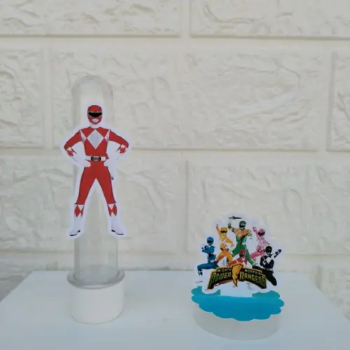 Kit 145 Peças Lembrancinhas Personalizadas Power Rangers
