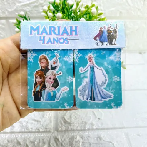 Kit 15 Lembrancinhas Jogo da Memória Frozen